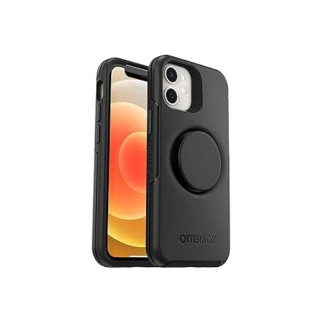 OTTERBOX Symmetry+Pop Antichoc iPhone 12 Mini Noir