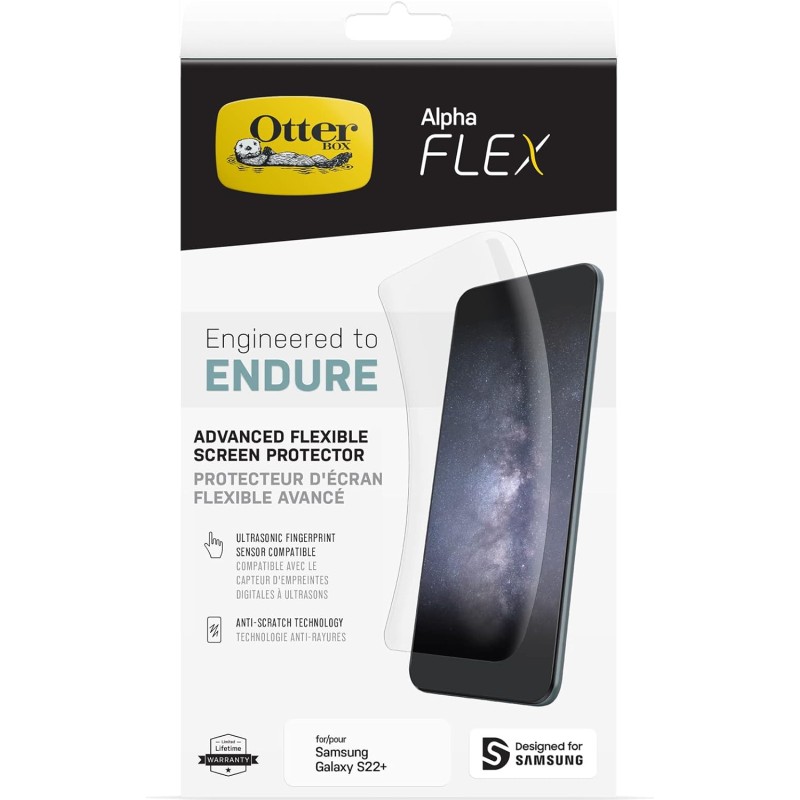 OTTERBOX Alpha Flex Anti-Microbial Samsung Galaxy S22+ (Clear)