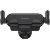 Baseus - Support de téléphone de voiture Gravity Air Vent ) noir