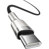 Baseus - Câble de données Cafule Series Metal (CATJK-D01) - Type-C vers Type-C,