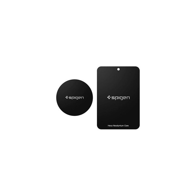 Spigen - (Paquet de 4) Plaque métallique (MP-4P) - avec peinture de couverture m