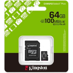 KINGSTON Canvas Select Plus Gen3 MicroSD 64Go