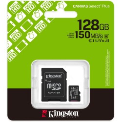 KINGSTON Canvas Select Plus Gen3 MicroSD 128Go