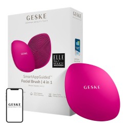 Brosse visage Geske 4 en 1 (Magenta)