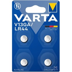 VARTA Pack 4 Piles Alcalines V13GA