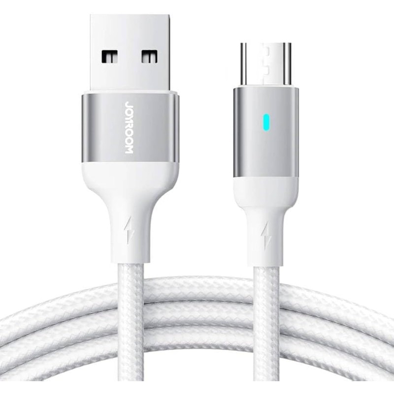 S-UM018A10 Câble micro USB-A 2,4 A 1,2 m - Blanc S-UM018A10 Câble micro USB-A 2,4 A 1,2 m - Blanc