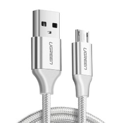 Micro USB Cable UGREEN QC 3.0 2.4A 1m White