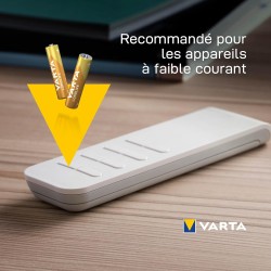 VARTA Pack 6 Piles Alcalines AAA Longlife