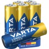 VARTA Pack 6 Piles Alcalines AA Longlife Power
