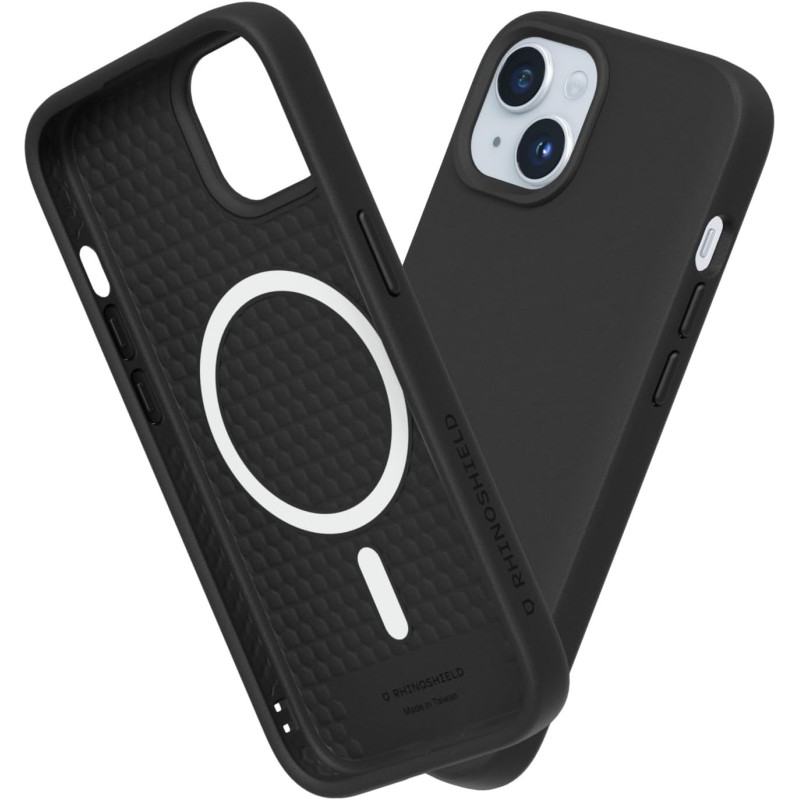 RHINOSHIELD SolidSuit MagSafe iPhone 15 Plus (Classic Noir)