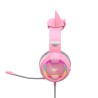 Casque de jeu HAVIT H2233d RVB (rose)
