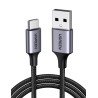 Ugreen - Câble  US288 60126 USB-A / USB-C QC 3.0 3A 1m - gris