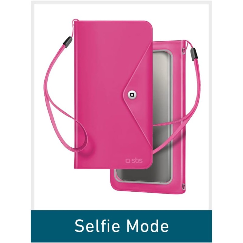SBS Waterproof Universal Case 6.8 Pink