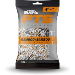 SACHET 90 TEES PRIDE SPORTS PTS BAMBOO 38MM ORANGE