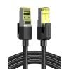 UGREEN NW150 Cat 7 F/FTP Braid Ethernet RJ45 Cable 0.5m (black)