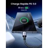 UGREEN Câble USB C USB C PD Charge Rapide 60W