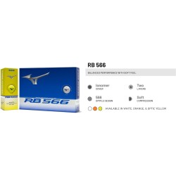 Mizuno - Balles de golf RB 566 Blanches