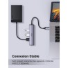 UGREEN Hub USB C à 4 Data Ports Type A 5Gbps Adaptateur Multiport OTG