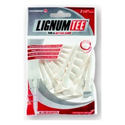 Sachet de 12 Tees Lignum 62 MM Blanc