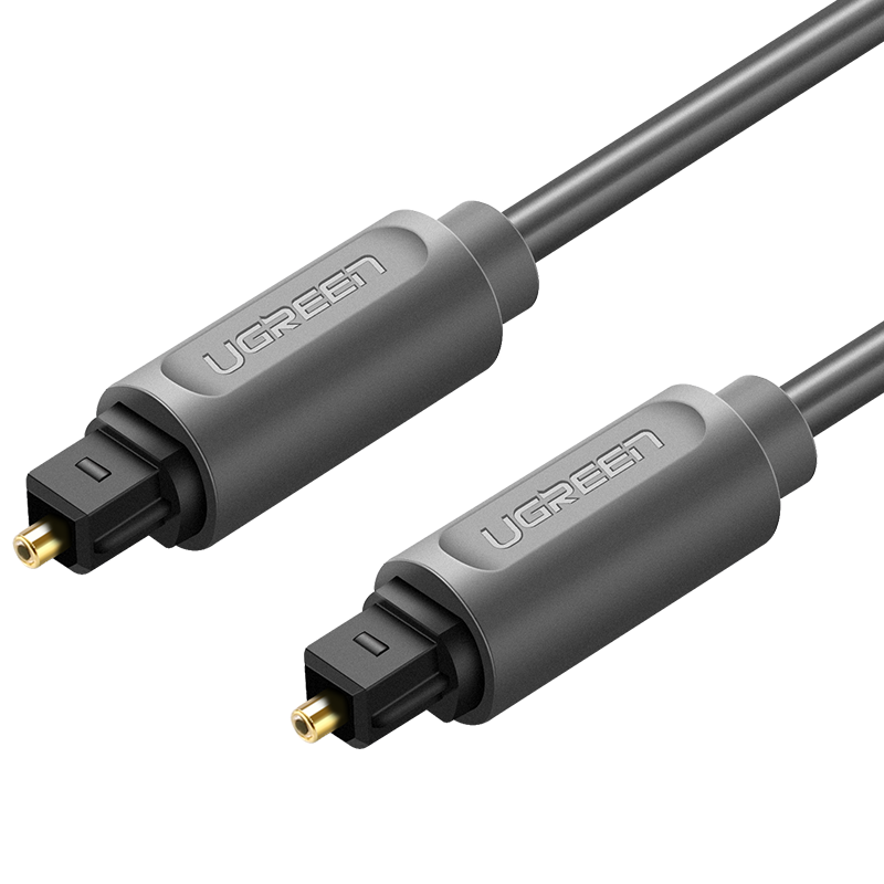 Câble audio optique Toslink UGREEN AV122 : gaine en aluminium tressé, 1,5 m