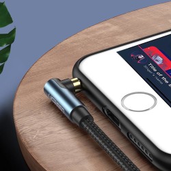 Câble audio UGREEN AV112 : 2 mini-jacks 3,5 mm, 0,5 m (bleu)