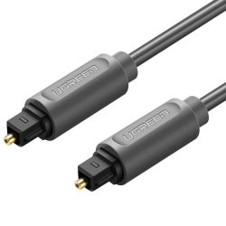 Câble audio optique Toslink UGREEN AV122 : gaine en aluminium tressé, 1,5 m