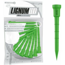 Sachet de 12 Tees Lignum 72 MM Vert