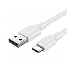 Câble USB-A vers USB-C UGREEN US287, 18 W, 3 A, 0,5 m, blanc