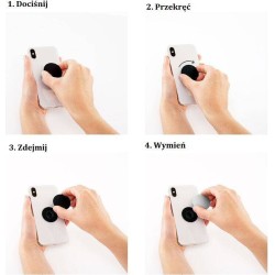 PopGrip - TresChic - Black Marble