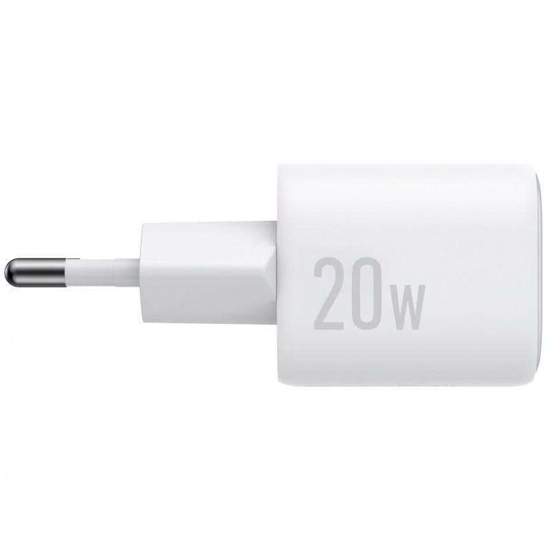 Chargeur mural Anker Zolo, 20 W, 3 A, 1 port USB-C, Blanc