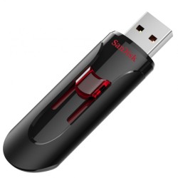 USB-A 3.0 FlashDrive SanDisk Cruzer Glide, 16Gb SDCZ600-016G-G35