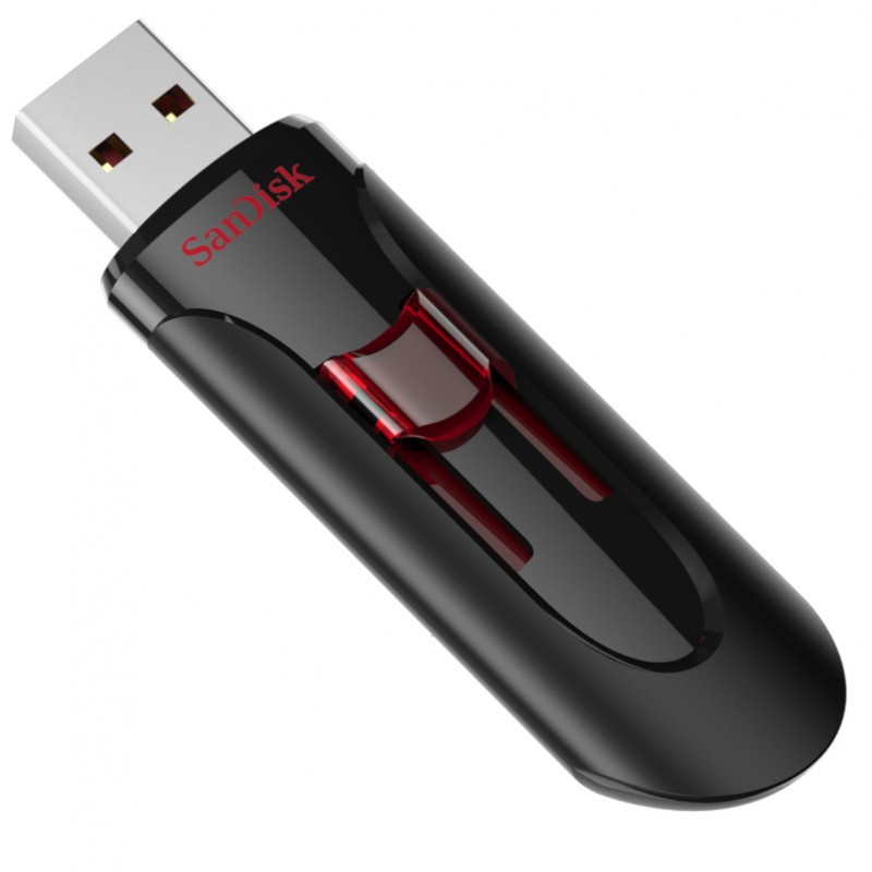 USB-A 3.0 FlashDrive SanDisk Cruzer Glide, 16Gb SDCZ600-016G-G35
