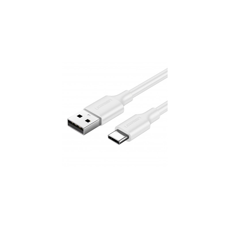 Câble USB-A vers USB-C UGREEN US287, 18 W, 3 A, 0,5 m, blanc