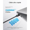 Anker Câble USB C vers USB C, 100W 333 Câble usb c Charge Rapide