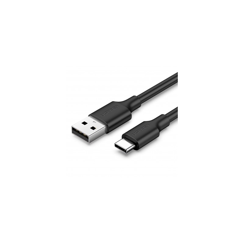 Câble USB-A vers USB-C UGREEN US287, 18 W, 3 A, 1,5 m, noir