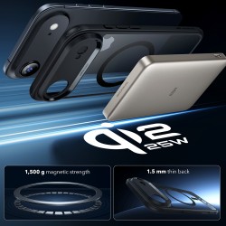 ESR Classic Hybrid Case iPhone Air, clear black