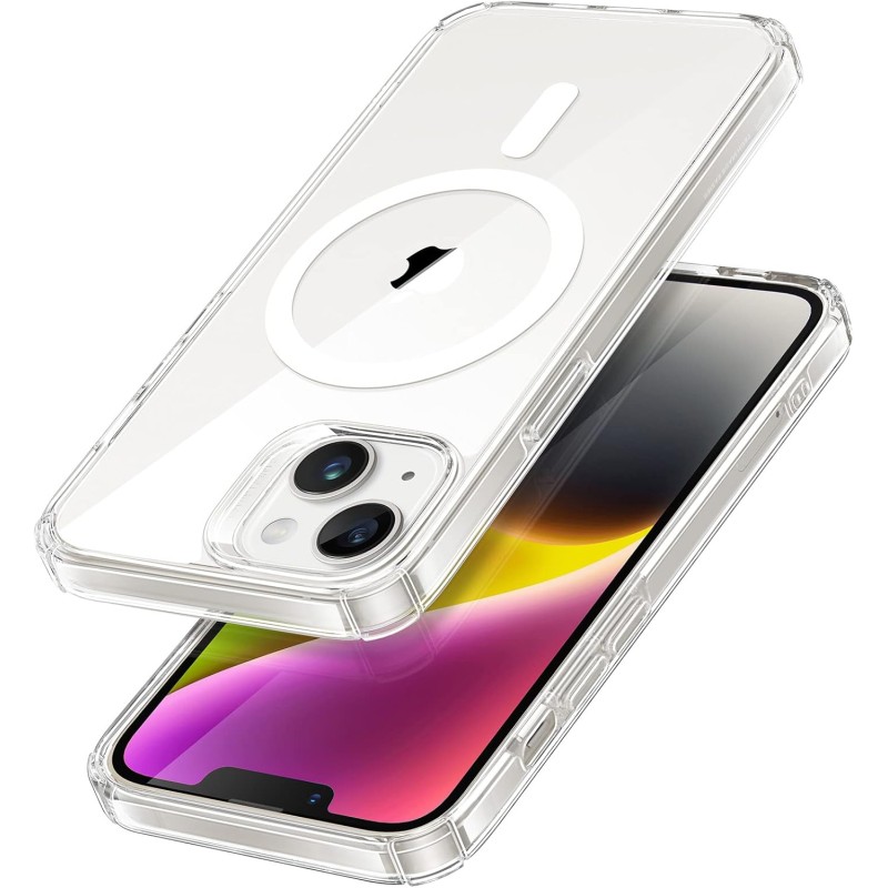 ESR Krystec Clear Case HaloLock iPhone 14 Plus, Clear