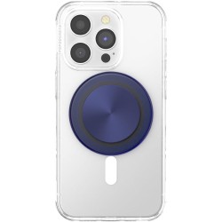 PopGrip MagSafe Aluminium Bleu