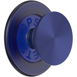PopGrip MagSafe Aluminium Bleu