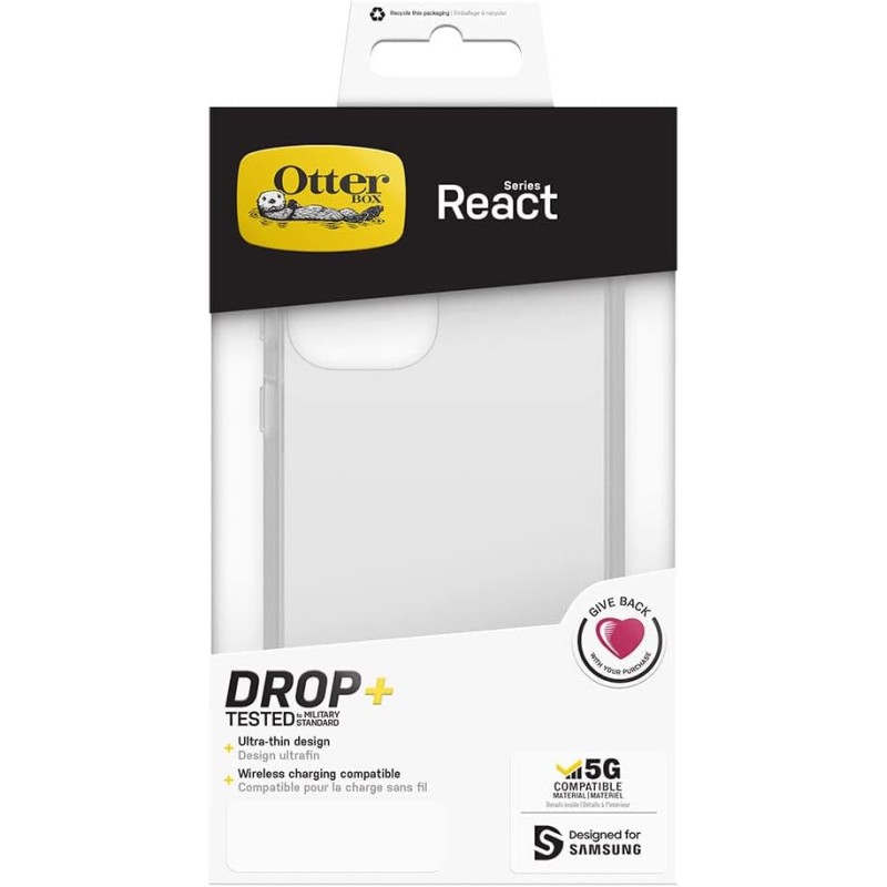 OTTERBOX Coque React Samsung Galaxy A33 5G (Clear)