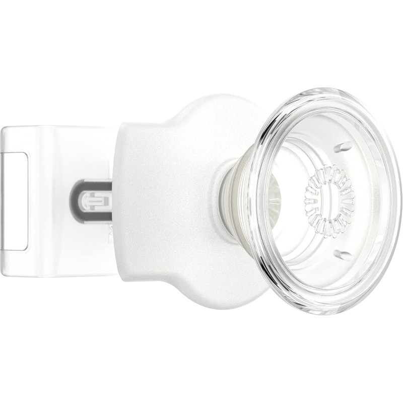 PopGrip -  Slide Stretch - Clear on White