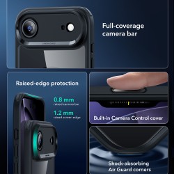 ESR Classic Hybrid Case iPhone Air, clear black