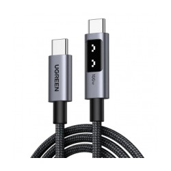 USB-C to USB-C Cable UGREEN L509, 100W, 5A, 1m, Grey