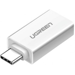 USB-C to USB-A OTG Adapter UGREEN US173, White