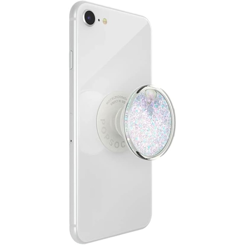 PopGrip -  PG Luxe – Tidepool Halo White