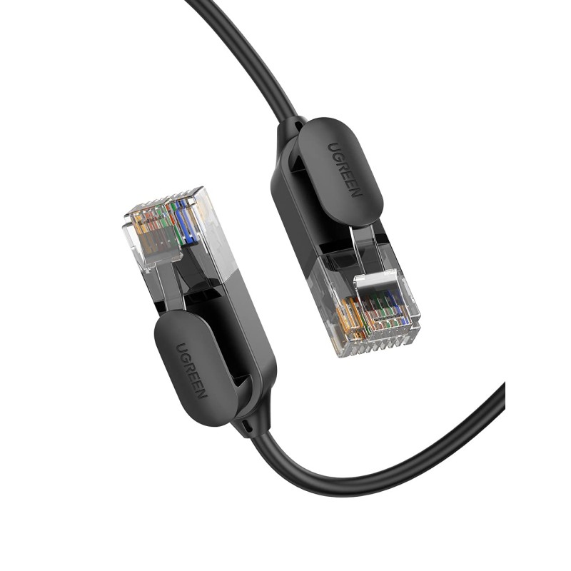 Network Cable UGREEN NW122, UTP, Cat6A, 5m, Black