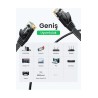 Network Cable UGREEN NW102 Flat, UTP, Cat6, 1m, Black