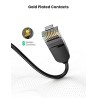 Network Cable UGREEN NW122, UTP, Cat6A, 5m, Black
