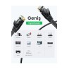 Network Cable UGREEN NW102 Flat, UTP, Cat6, 1m, Black