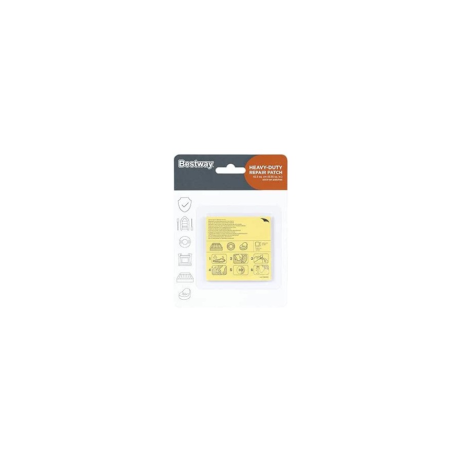 Patchs de réparation auto-adhésifs Bestway 5 x 6,5 cm, lot de 10